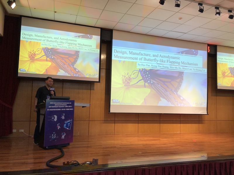 Dr Lan and Dr Lai Collaborate to Unveil Conceptual Butterfly-Inspired Robot