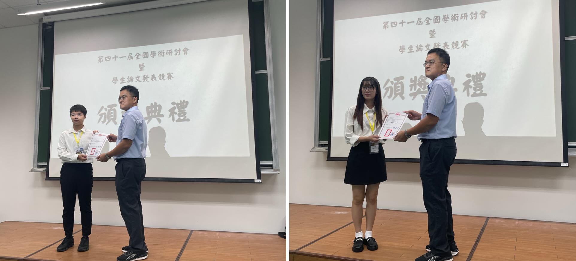 Hsing-Yun Huang and Thanh Kim Hua Earn Honours at CSME