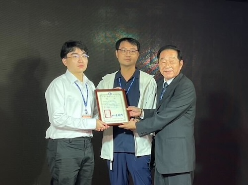 Ming-Han Wu Takes Third Place in AASRC Best Paper Award